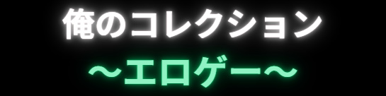 俺のコレクション～エロゲー～